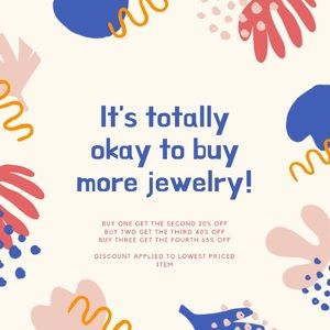It’s totally okay to buy more jewelry! 20%-65% OFF